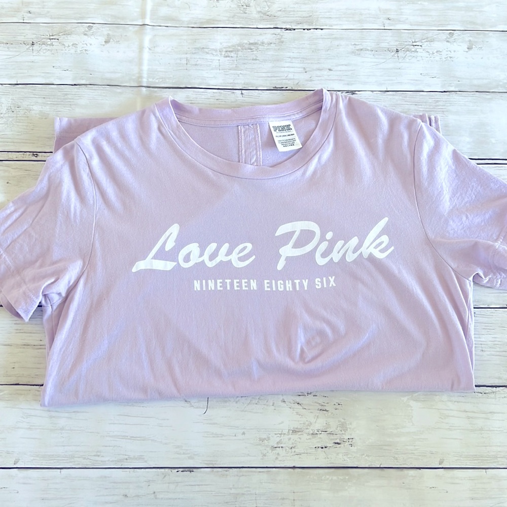 Victoria’s Secret Pink Open Back Tee